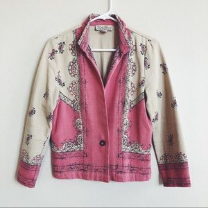Lucky Brand Sonoma Cotton Canvas Blazer